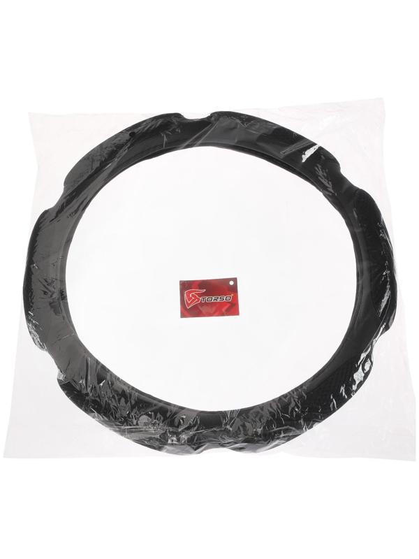 Оплётка TORSO, анатомическая, размер 38 см, чёрный