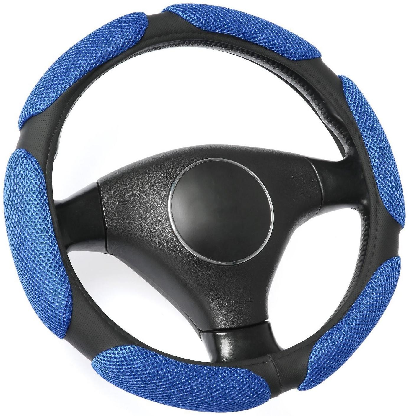 Оплётка TORSO, анатомическая, размер 38 см, чёрно-синий