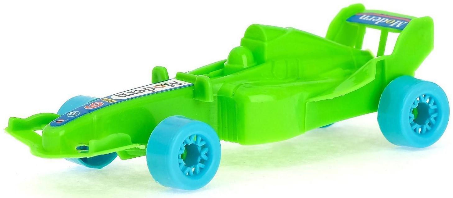 Грузовик инерционный «Автовоз», 2 машинки и 2 паровоза, цвета МИКС