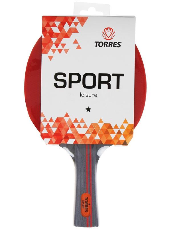 Ракетка для настольного тенниса Torres Sport, 1 звезда, для любителей