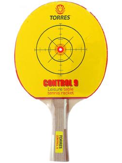 Ракетка для настольного тенниса Torres Control, для начинающих, накладка 1,8 мм, коническая ручка