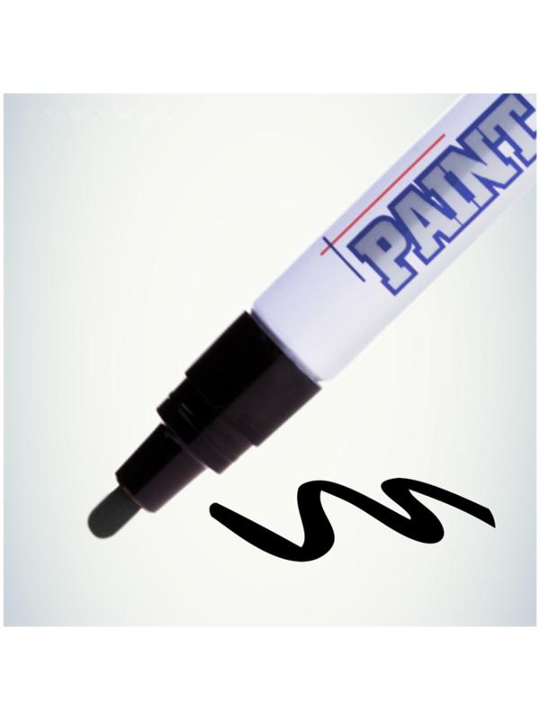 Маркер-краска (лаковый) MunHwa, 4.0 мм, чёрная нитро-основа