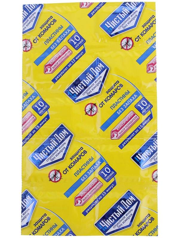 Пластины от комаров 