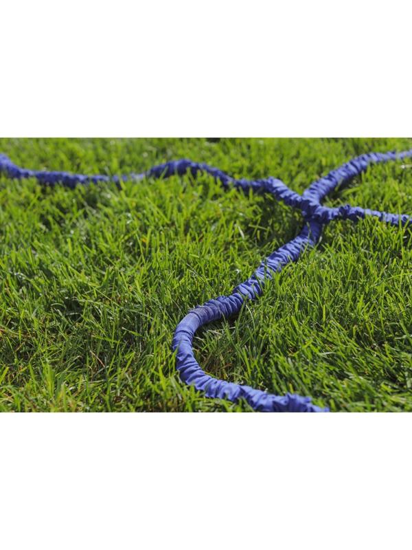 Чудо-шланг, латекс, L = 7,5–22,5 м, 2-слойный, нейлоновая оплётка, распылитель 7 режимов, штуцер 12 мм (1/2