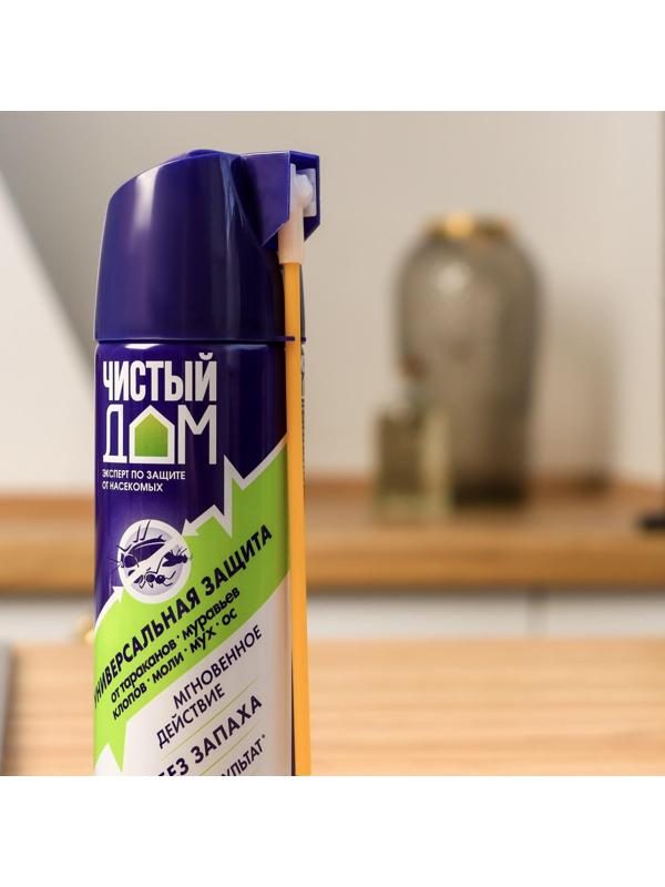 Аэрозоль Дихлофос  Чистый дом от летающих и ползающих насекомых 150 мл
