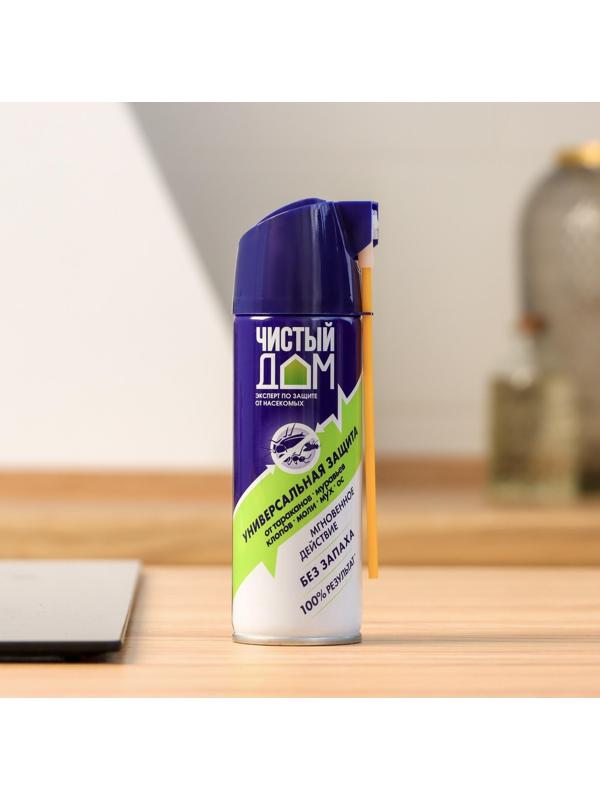 Аэрозоль Дихлофос  Чистый дом от летающих и ползающих насекомых 150 мл