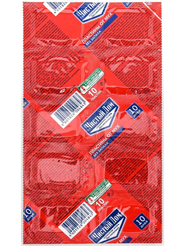 Пластины от мух и комаров 