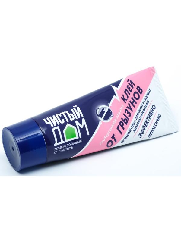 Клей от грызунов и насекомых Чистый дом туба 60 г