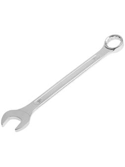 Ключ комбинированный ТУНДРА, хромированный, 19 мм