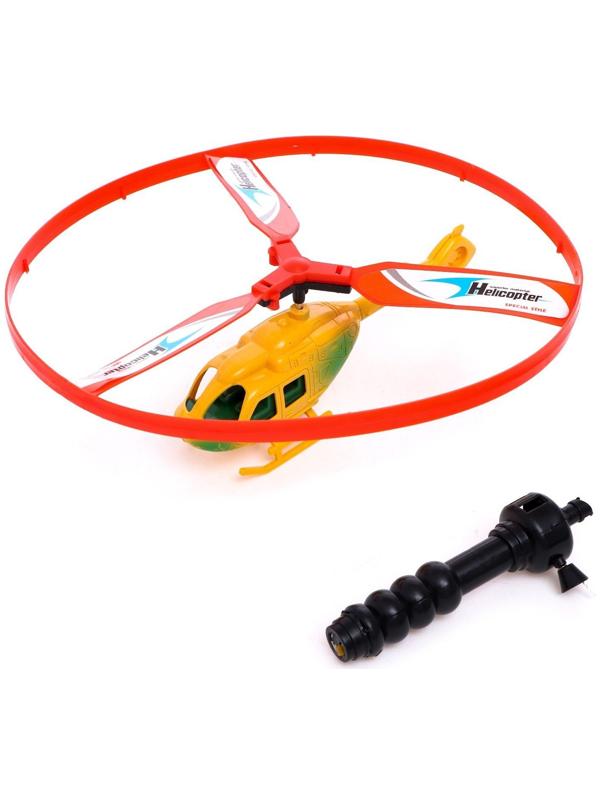 Вертушка для детей «Вертолёт. Разведчик», с запуском, цвета МИКС
