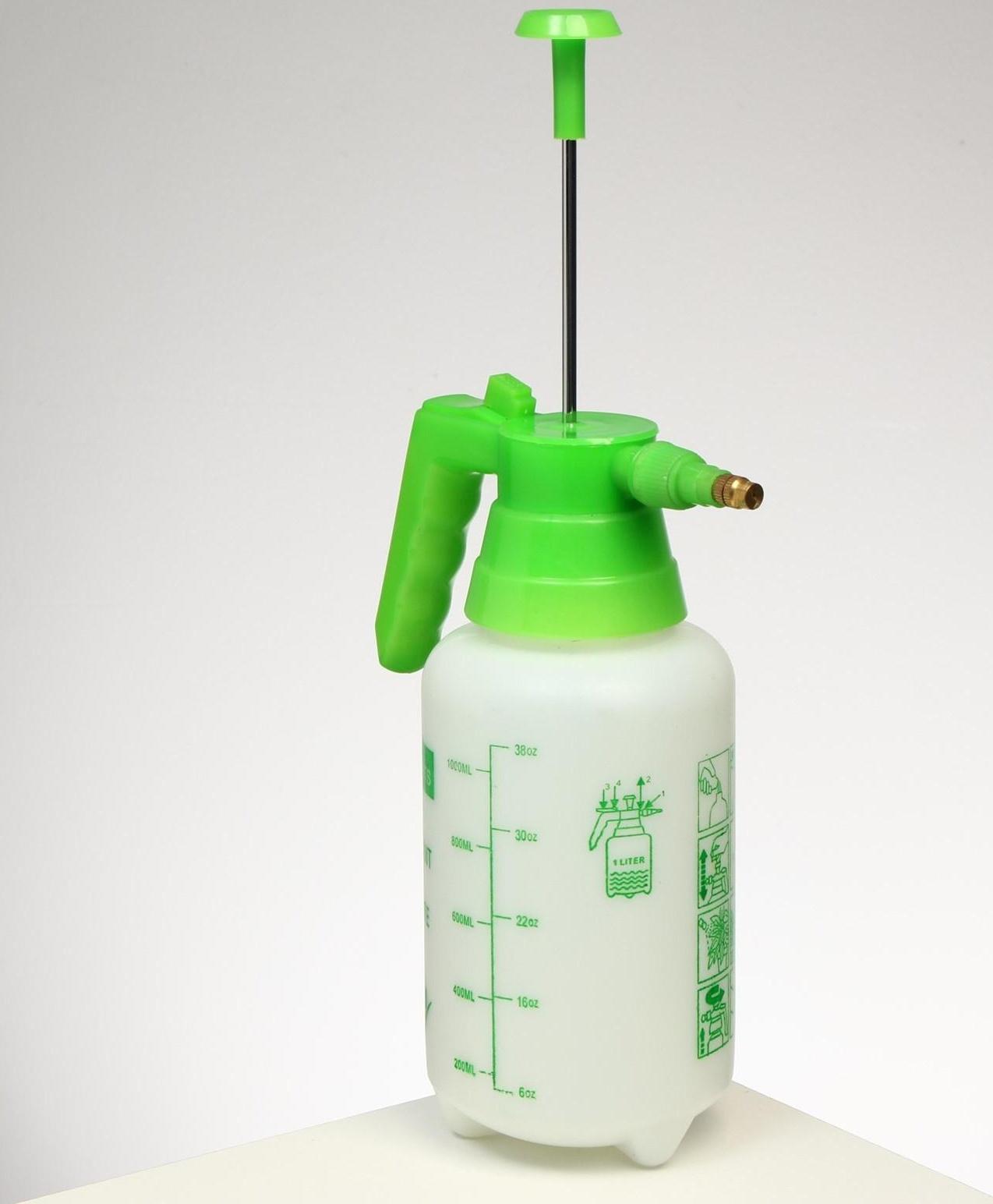 Опрыскиватель помповый, 1 л, пластик