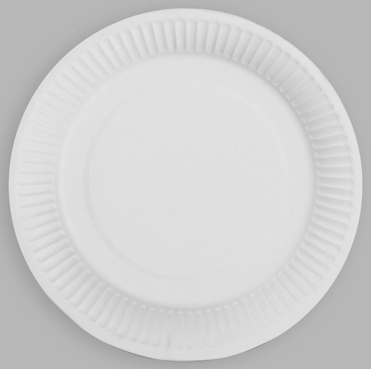 Набор бумажных тарелок «С днём рождения», звёзды, 18 см, 6 шт.