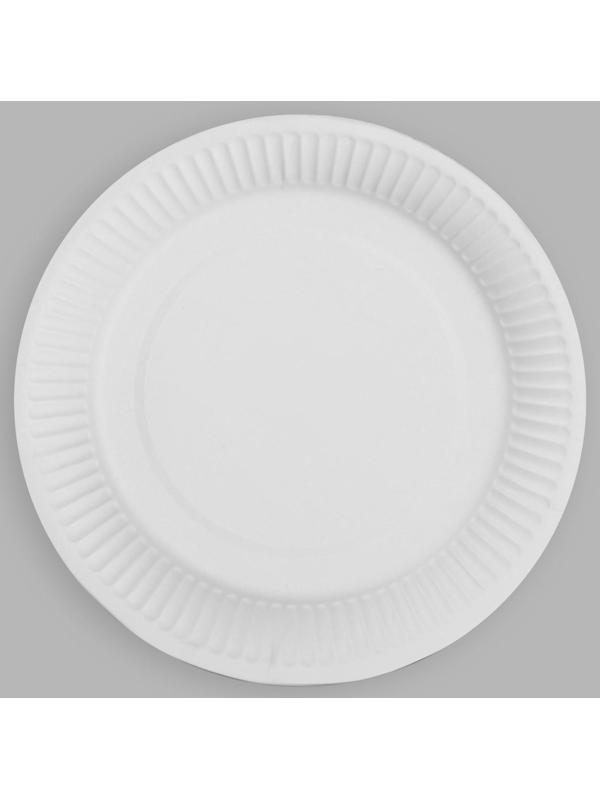 Набор бумажных тарелок «С днём рождения», звёзды, 18 см, 6 шт.