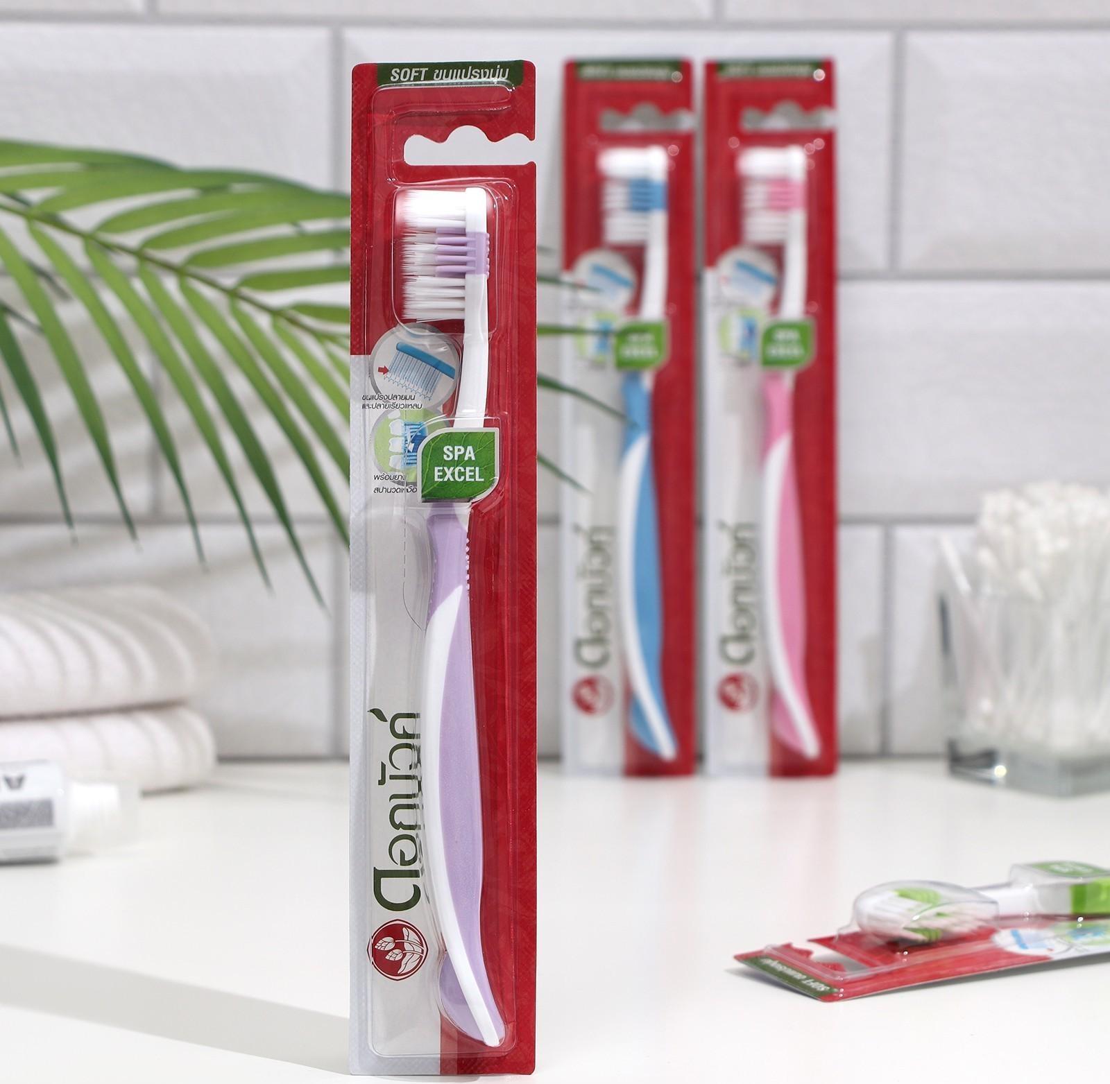 Зубная щетка Twin Lotus Spa Excel Toothbrush, микс