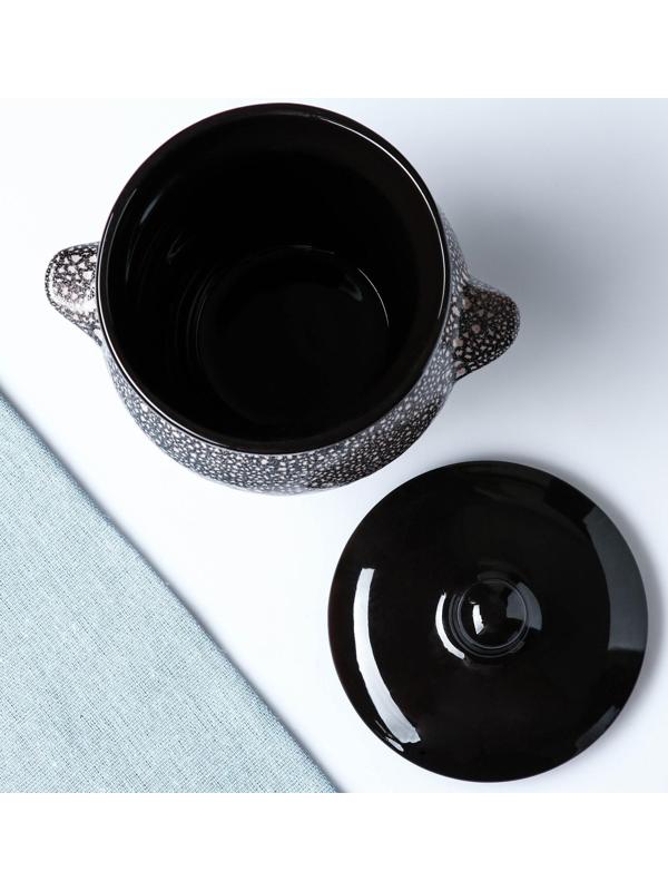 Горшок для жаркого №6 0,65л мрамор