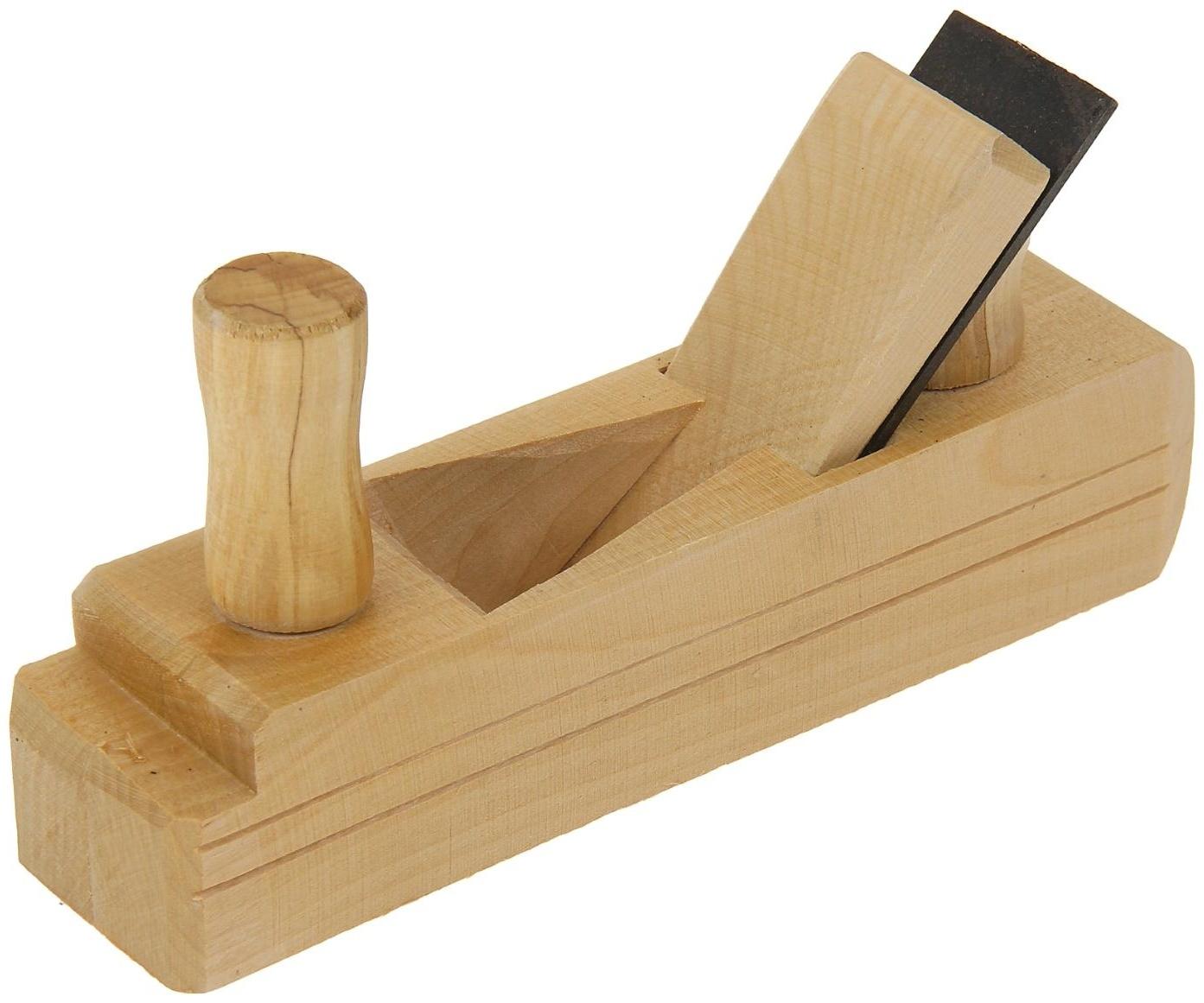 Рубанок, 240 х 60 мм, одинарник, деревянный