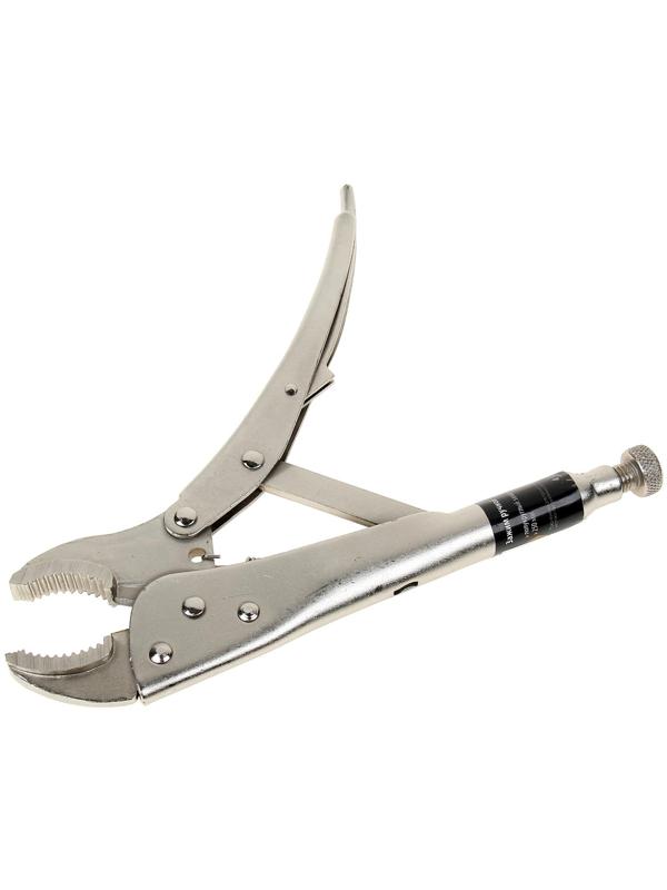 Клещи зажимные Sparta, 250 мм, полукруглый захват