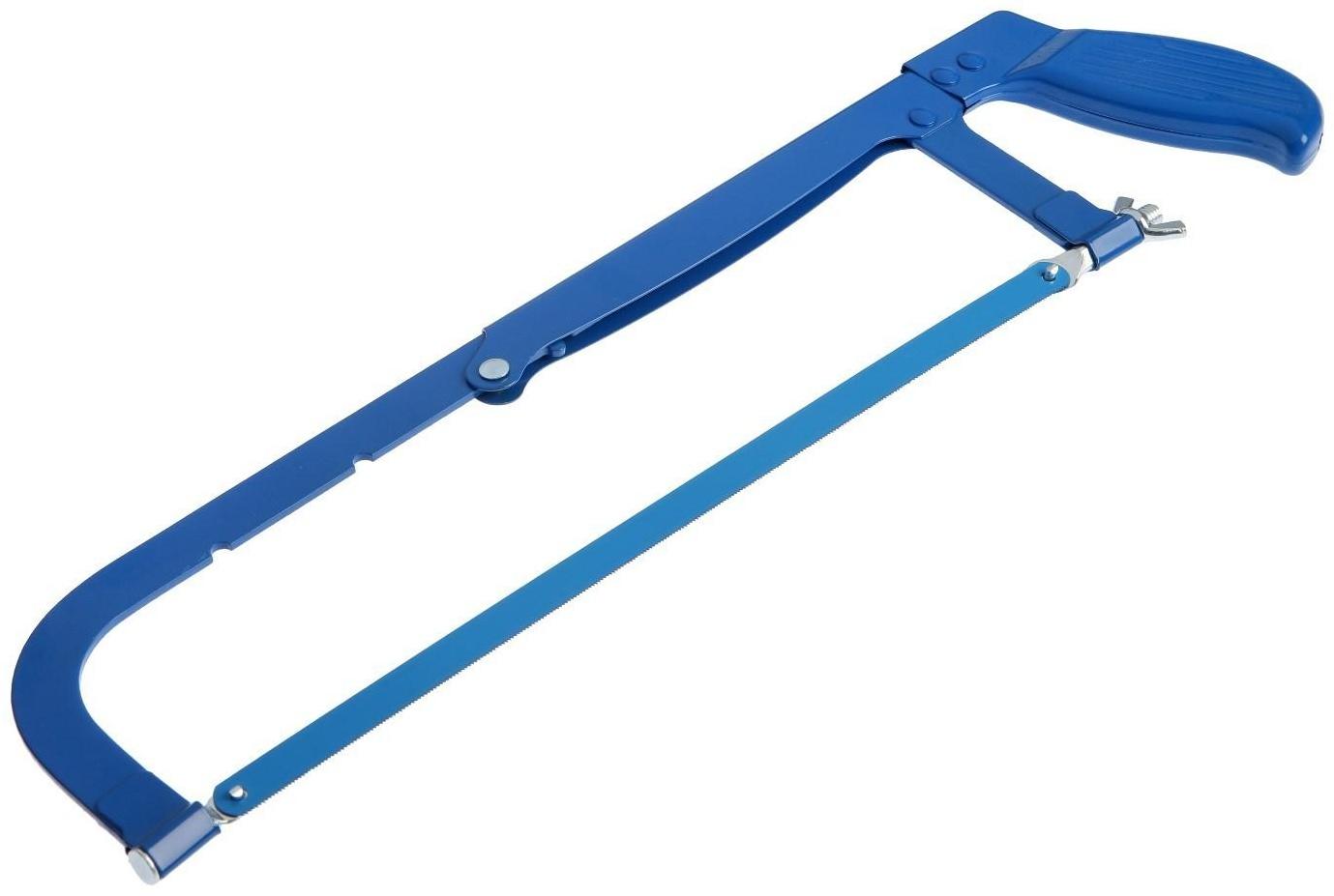 Ножовка по металлу ТУНДРА, цельнометаллическая, 200 - 300 мм