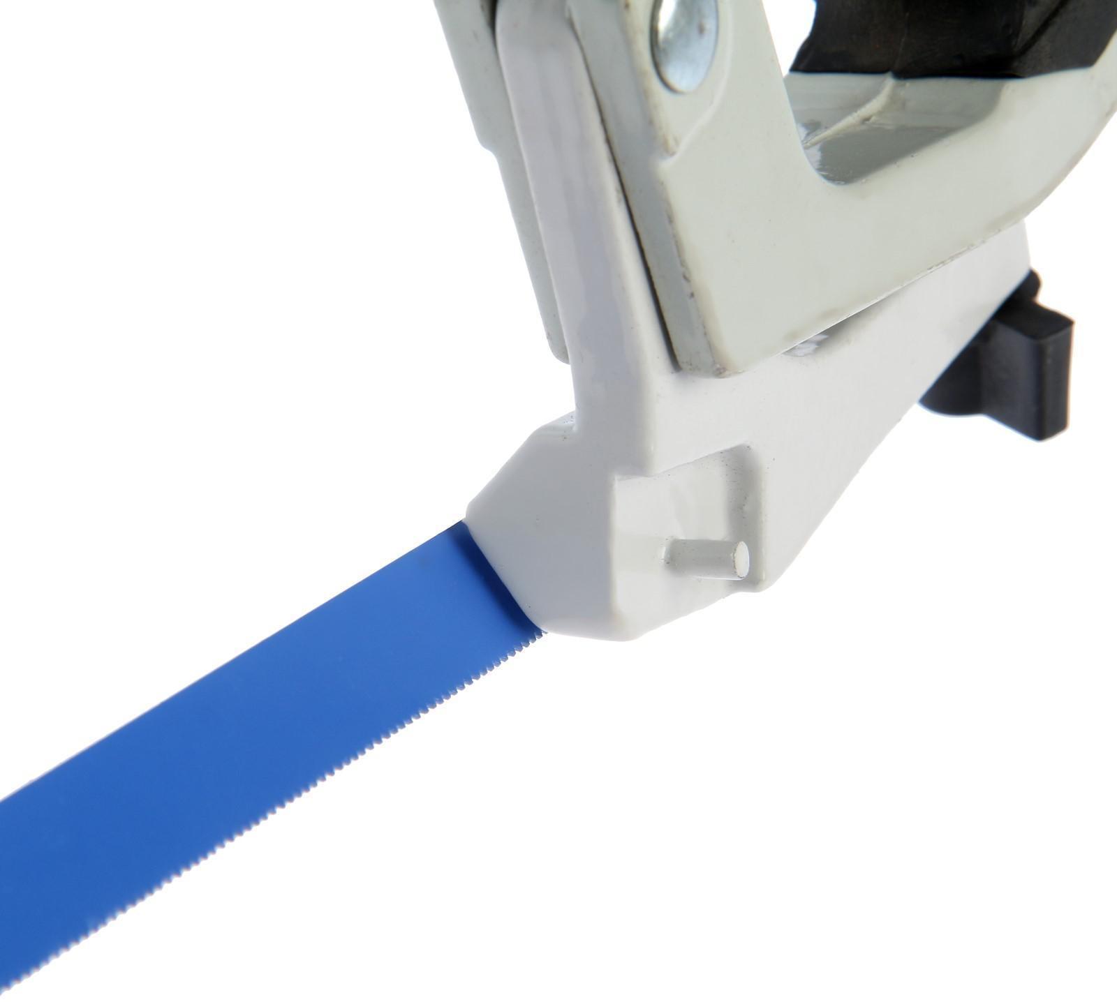 Ножовка по металлу ТУНДРА, два угла установки полотна 45 и 90°, 2К рукоятка, 300 мм