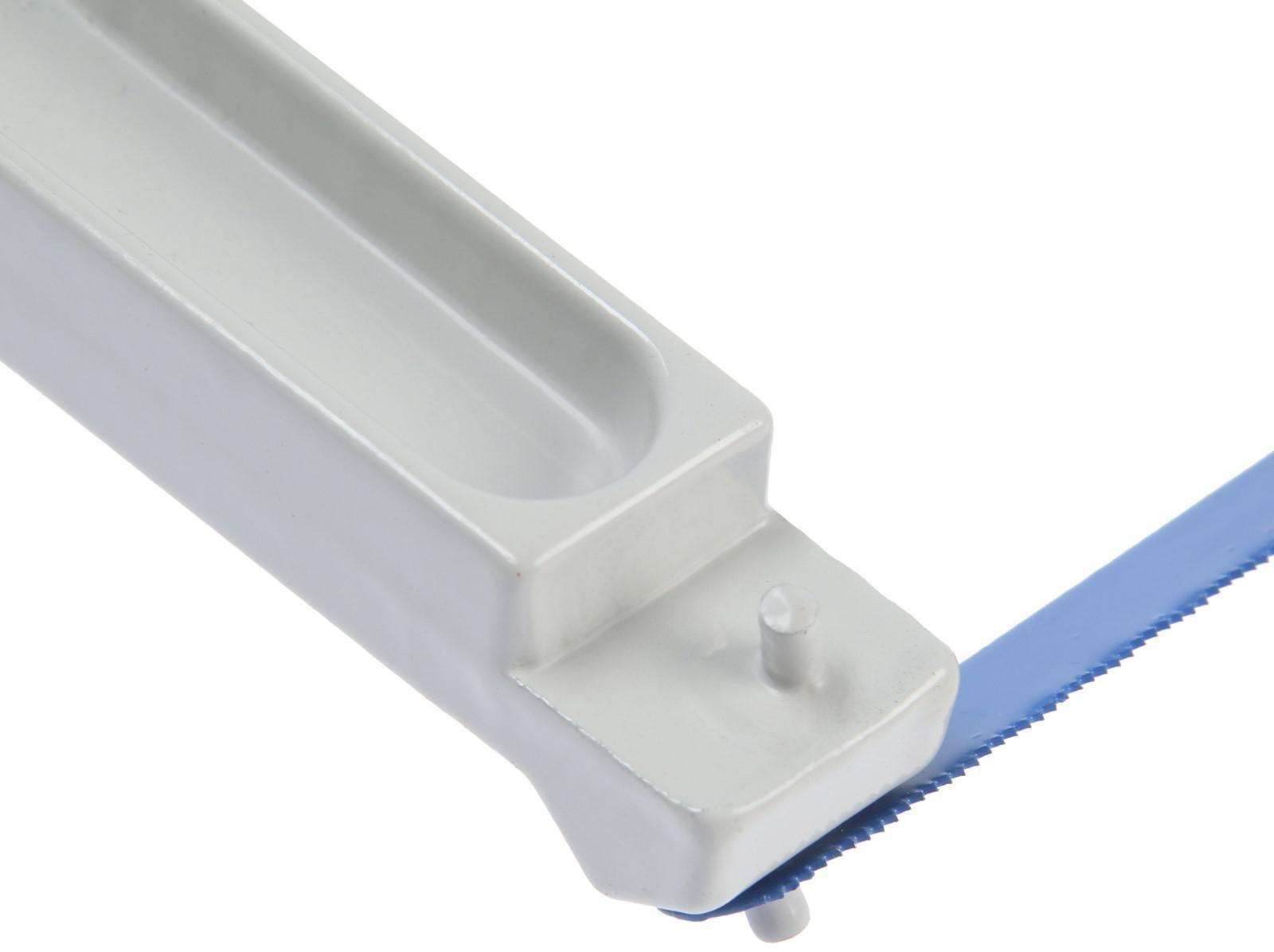 Ножовка по металлу ТУНДРА, два угла установки полотна 45 и 90°, 2К рукоятка, 300 мм