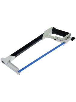 Ножовка по металлу ТУНДРА, два угла установки полотна 45 и 90°, 2К рукоятка, 300 мм