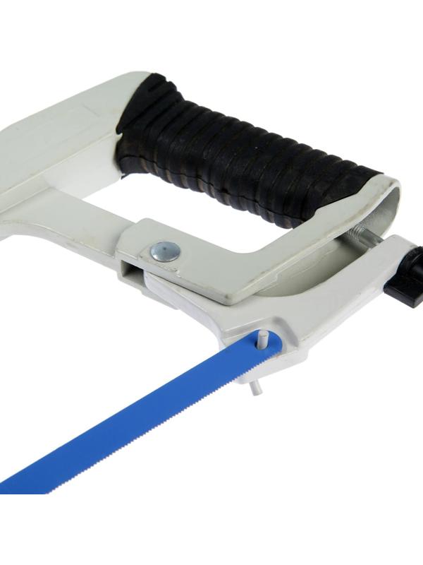 Ножовка по металлу ТУНДРА, два угла установки полотна 45 и 90°, 2К рукоятка, 300 мм