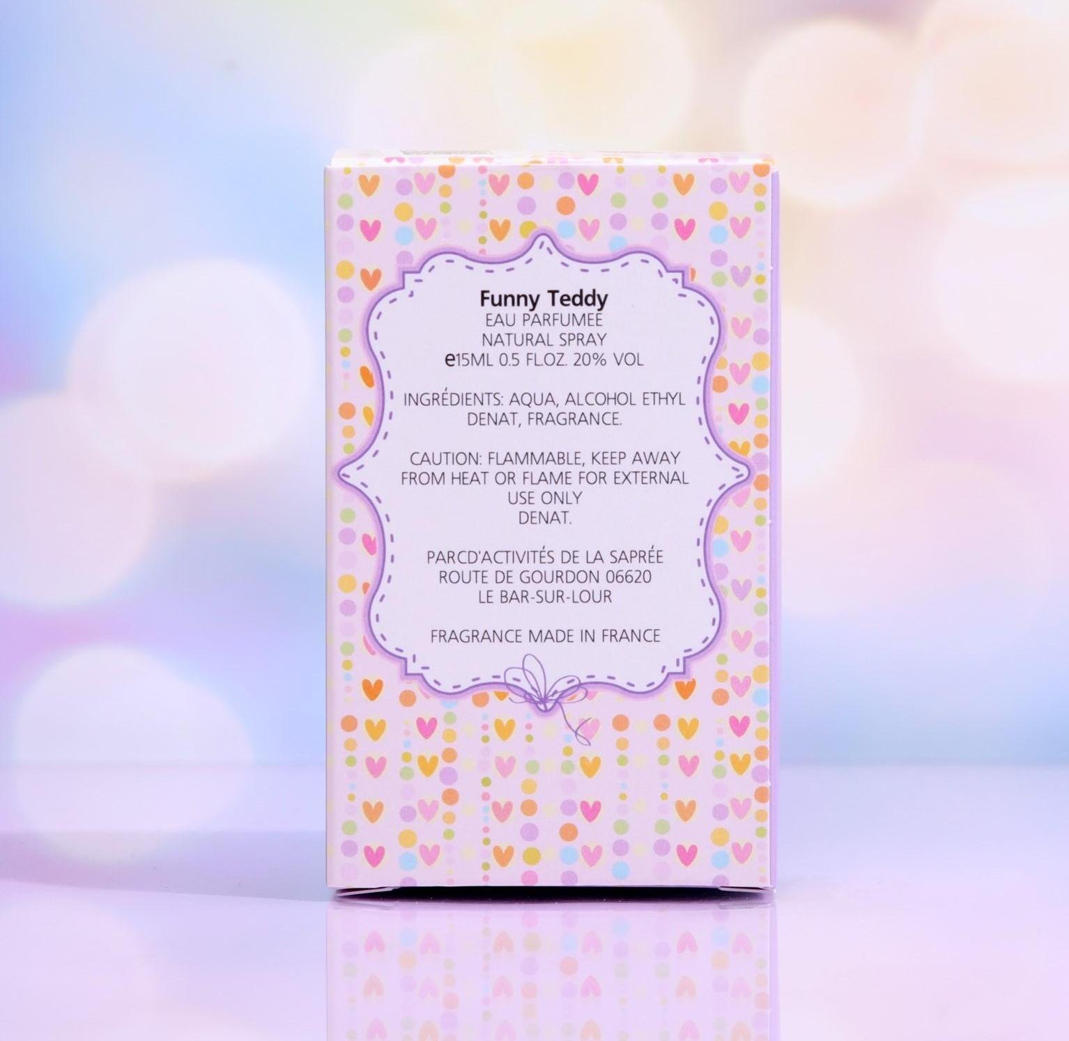 Душистая вода для детей Funny Teddy, 15 мл