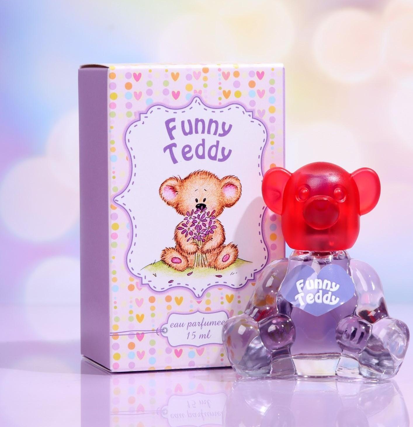 Душистая вода для детей Funny Teddy, 15 мл