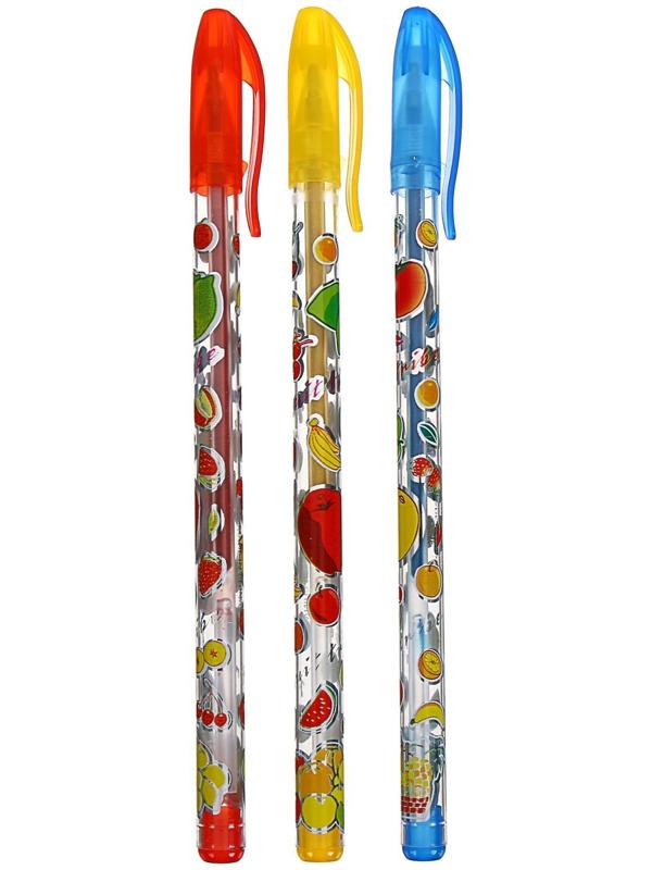 Набор гелевых ручек с блёстками, 36 цветов, корпус с рисунком, в блистере, на кнопке