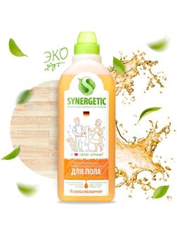 Средство для мытья полов, стен и поверхностей Synergetic, 1 л