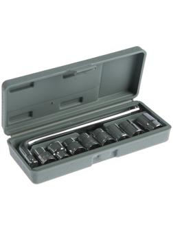 Набор инструментов в кейсе ТУНДРА, универсальный, 1/2