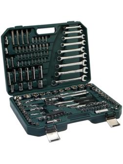 Набор инструментов в кейсе ТУНДРА, автомобильный, CrV,  1/2