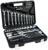 Набор инструментов в кейсе ТУНДРА, автомобильный, CrV, 1/2