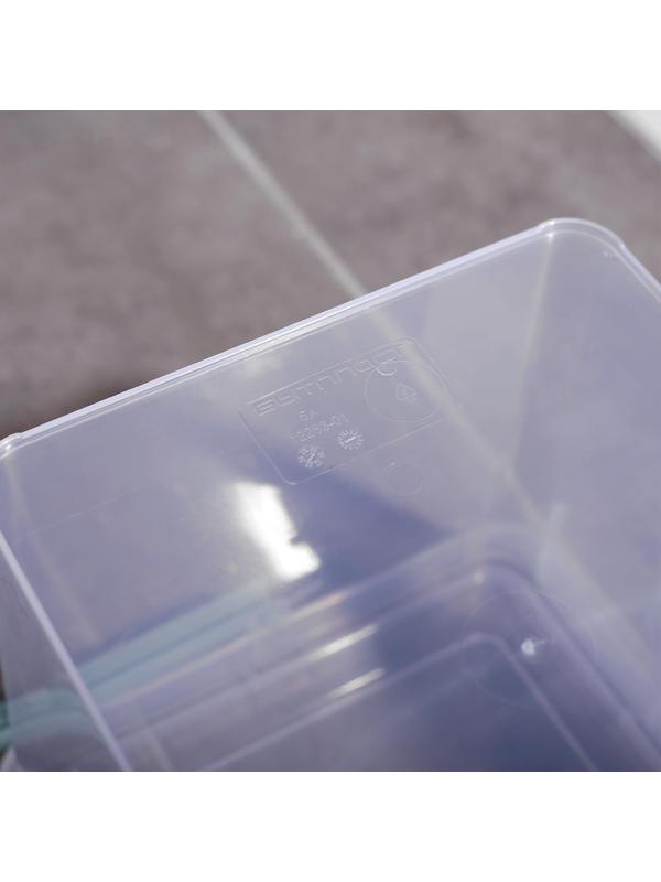 Контейнер для стирального порошка, 5,3 л, цвет прозрачный