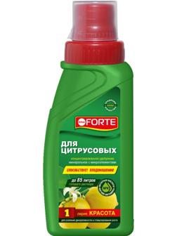 Удобрение для цитрусовых растений Bona Forte, флакон, 285 мл