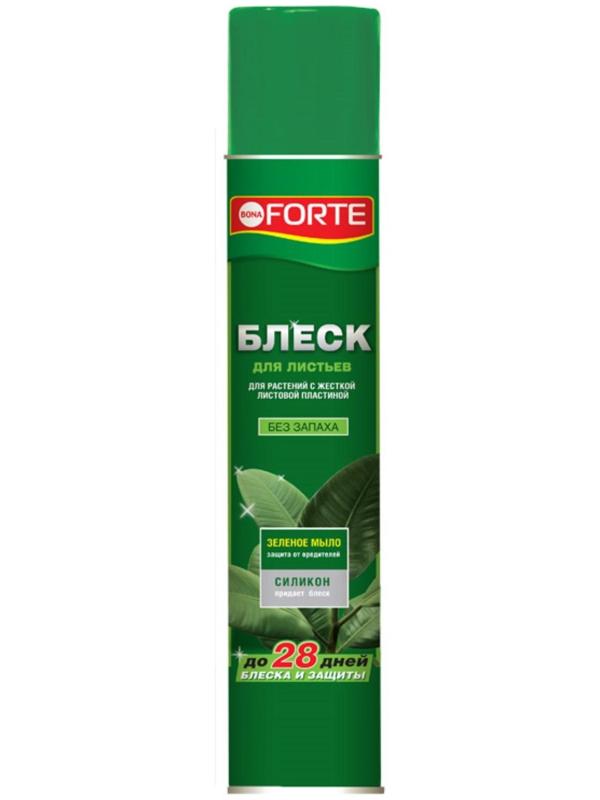 Блеск для листьев Бона Форте для растений с жесткой листовой пластиной 500 мл