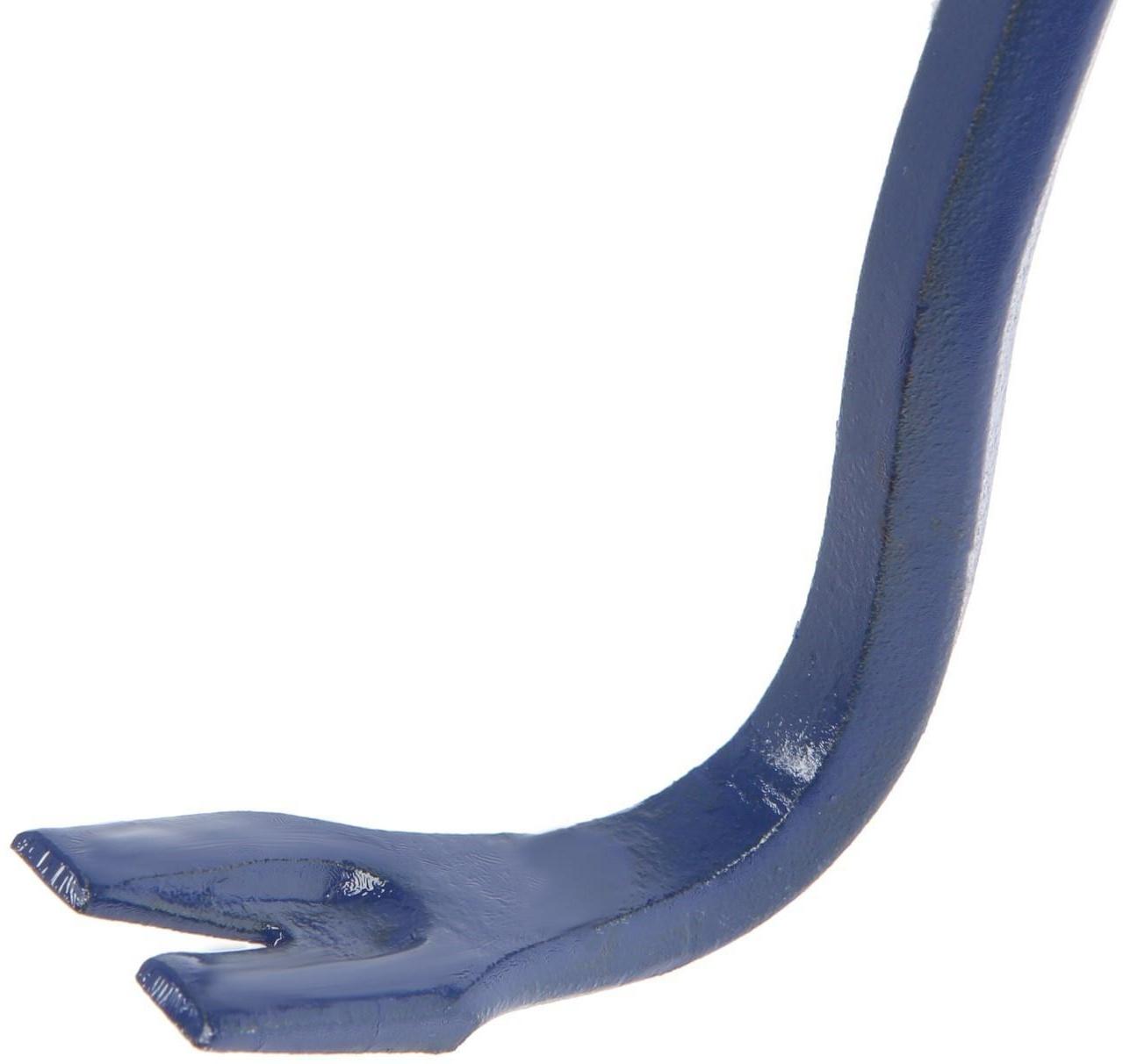 Лом-гвоздодер ТУНДРА, 65 сталь, шестигранный, 300 х 12 мм