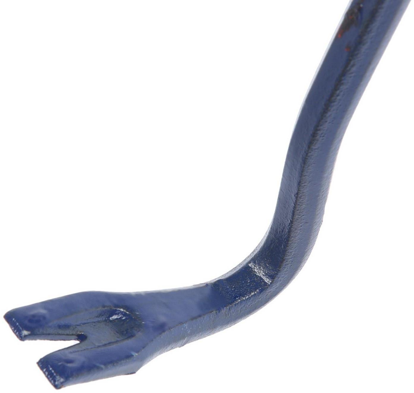 Лом-гвоздодер ТУНДРА, 65 сталь, шестигранный, 450 х 14 мм