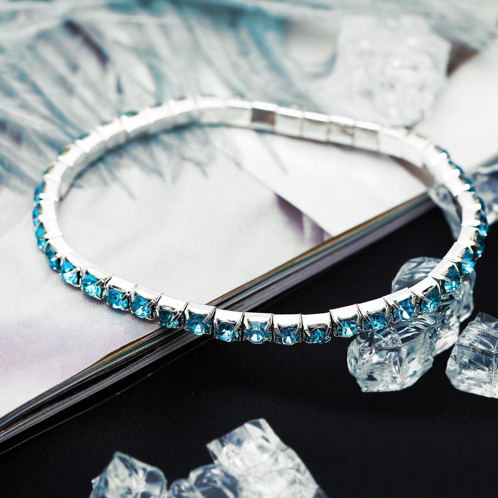 Браслет со стразами 