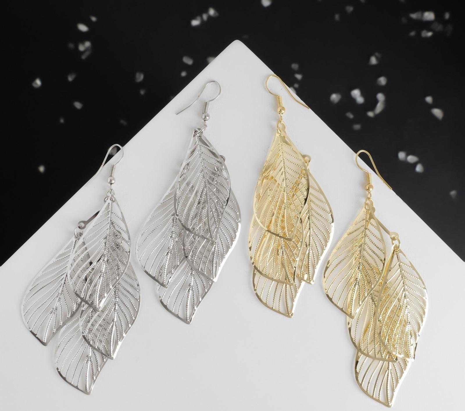 Серьги висячие 