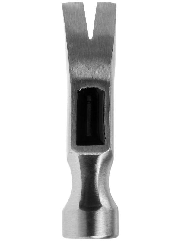 Молоток-гвоздодер ТУНДРА, фиберглассовая 2К рукоятка, 500 г