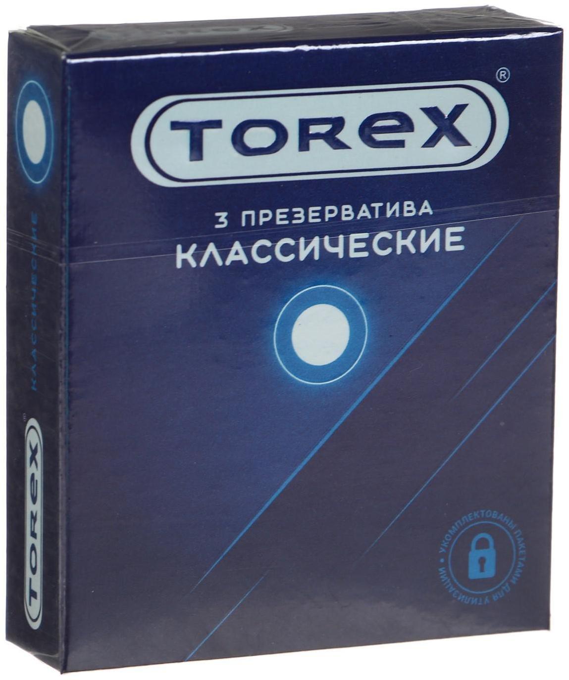 Презервативы Torex, классические, 3 шт.