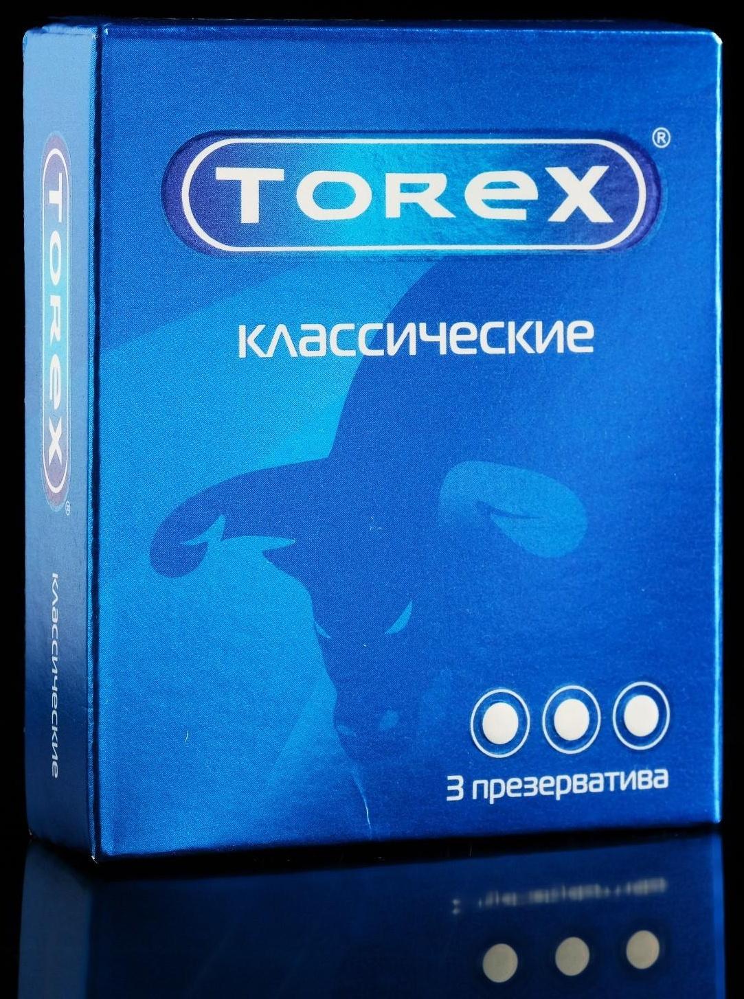 Презервативы Torex, классические, 3 шт.