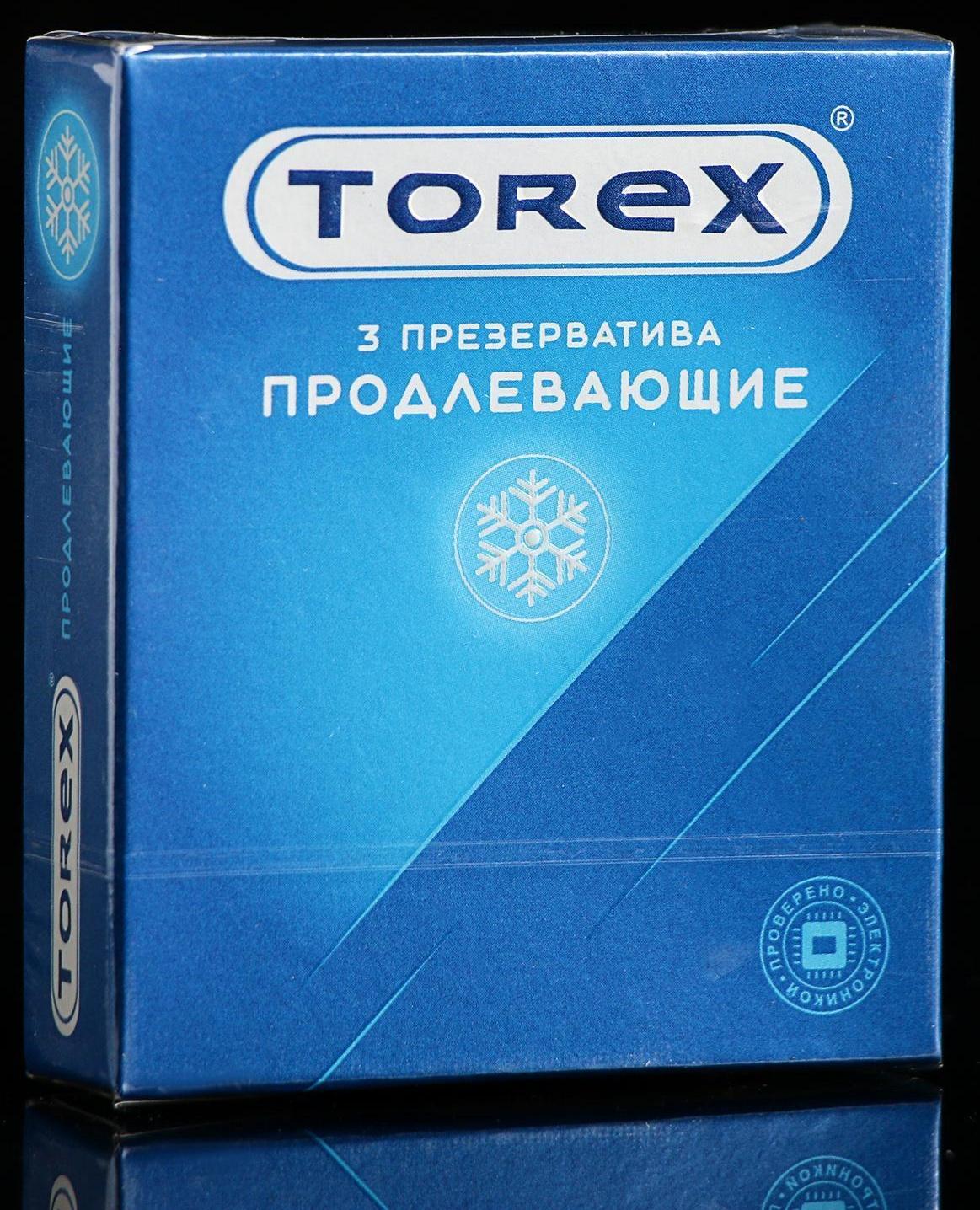 Презервативы «Torex» Продлевающие, 3 шт.