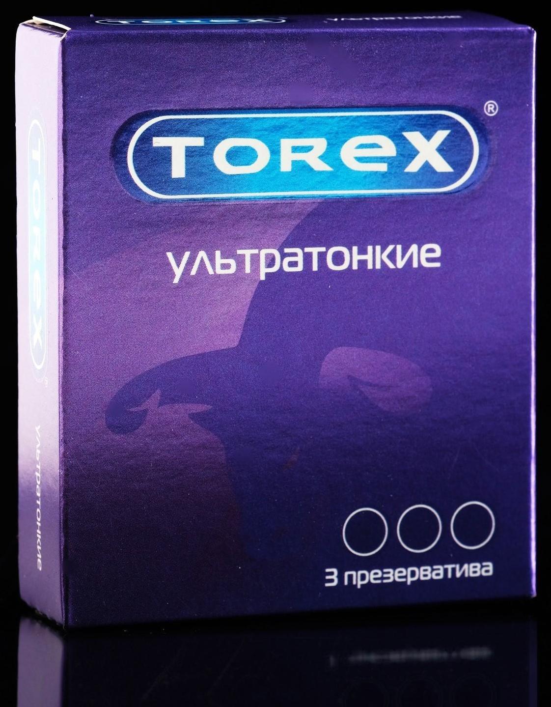 Презервативы «Torex» ультратонкие, 3 шт.