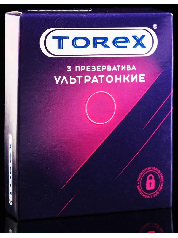 Презервативы «Torex» ультратонкие, 3 шт.