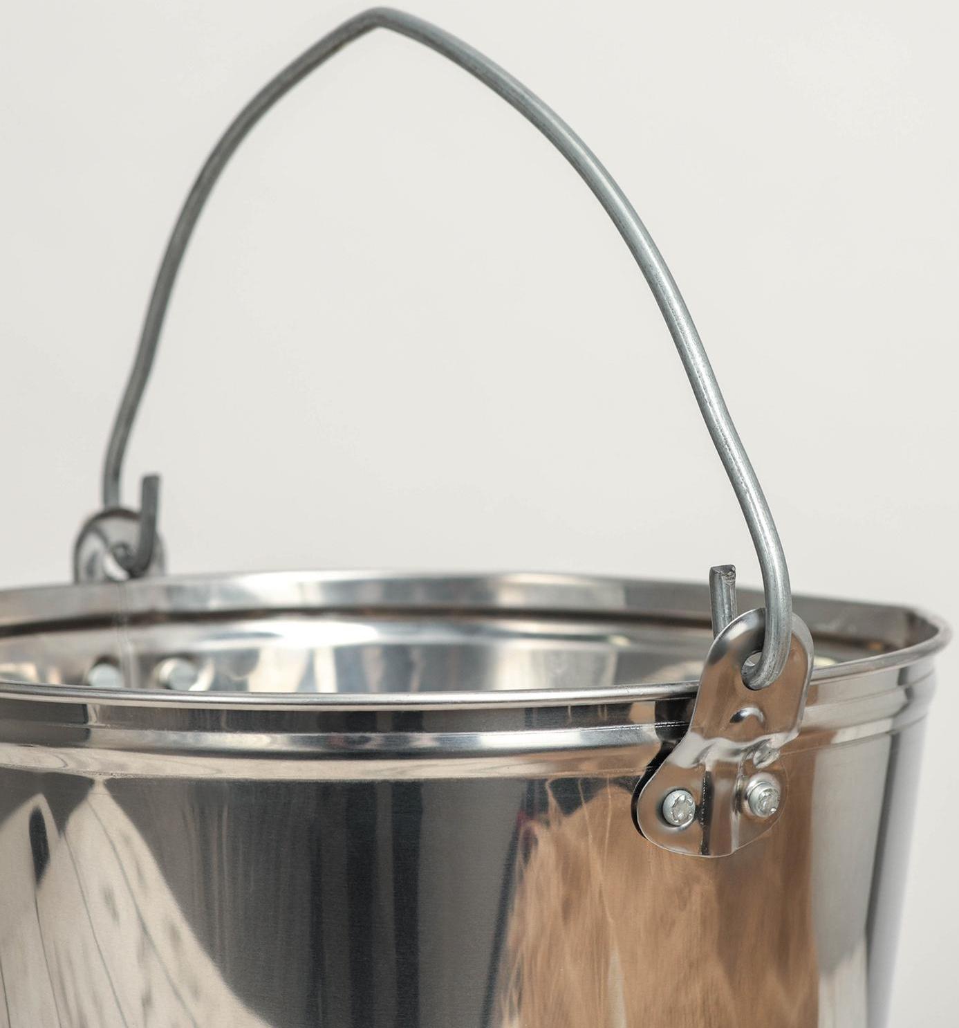 Подойник, 7 л, нержавеющая сталь, ГОСТ