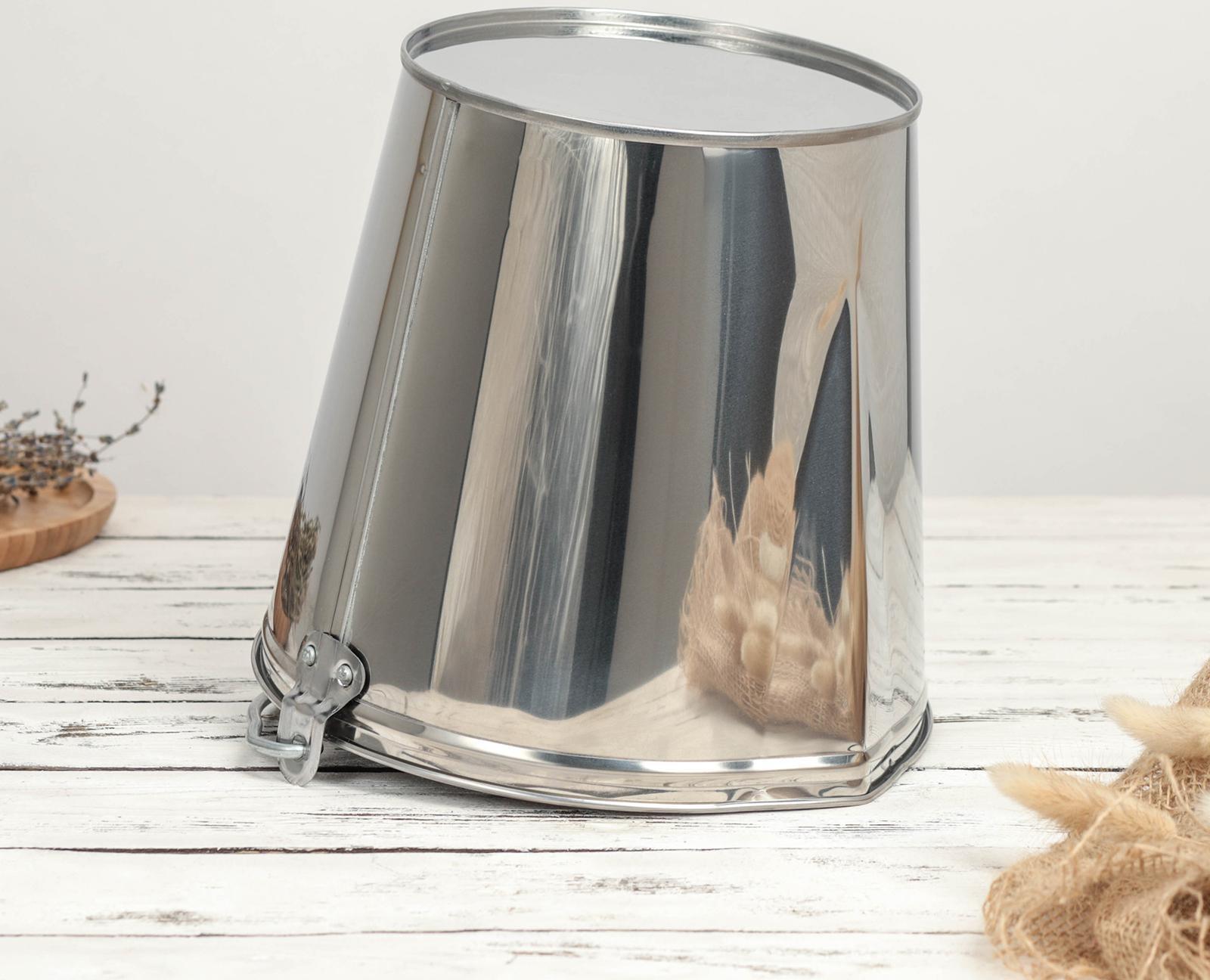 Подойник, 7 л, нержавеющая сталь, ГОСТ