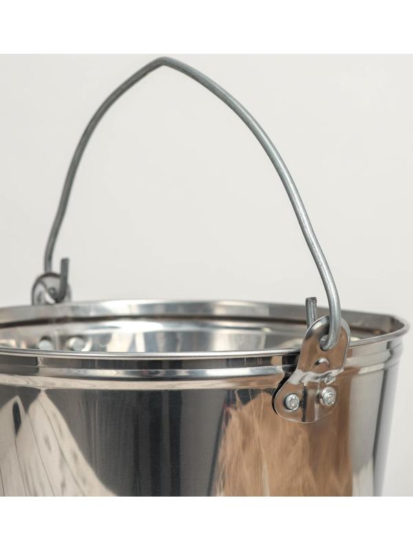 Подойник, 7 л, нержавеющая сталь, ГОСТ