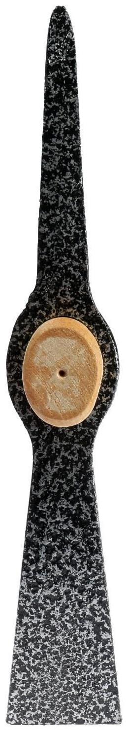 Кирка ТУНДРА, кованая, деревянная рукоятка 380 мм, 500 г